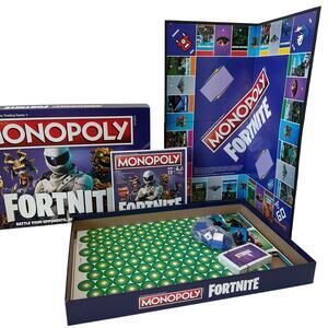 Monopoly Fortnite by Parker Brothers Made in USA, 2-7 players, ages 13+